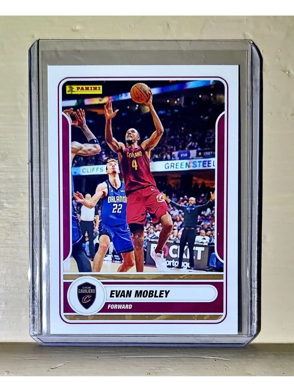 Evan Mobley 2023-24 Panini NBA Basketball #10 Card Cleveland Cavaliers